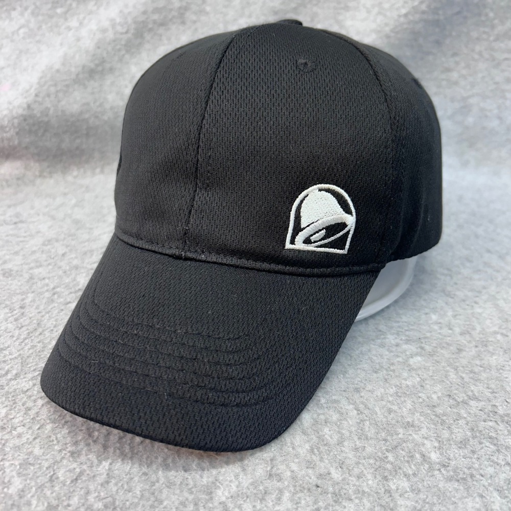 Taco Bell Bell Logo Unisex Black Hat Snapback Uniform OSFM